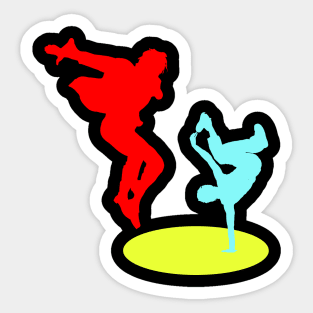 disco dance Sticker